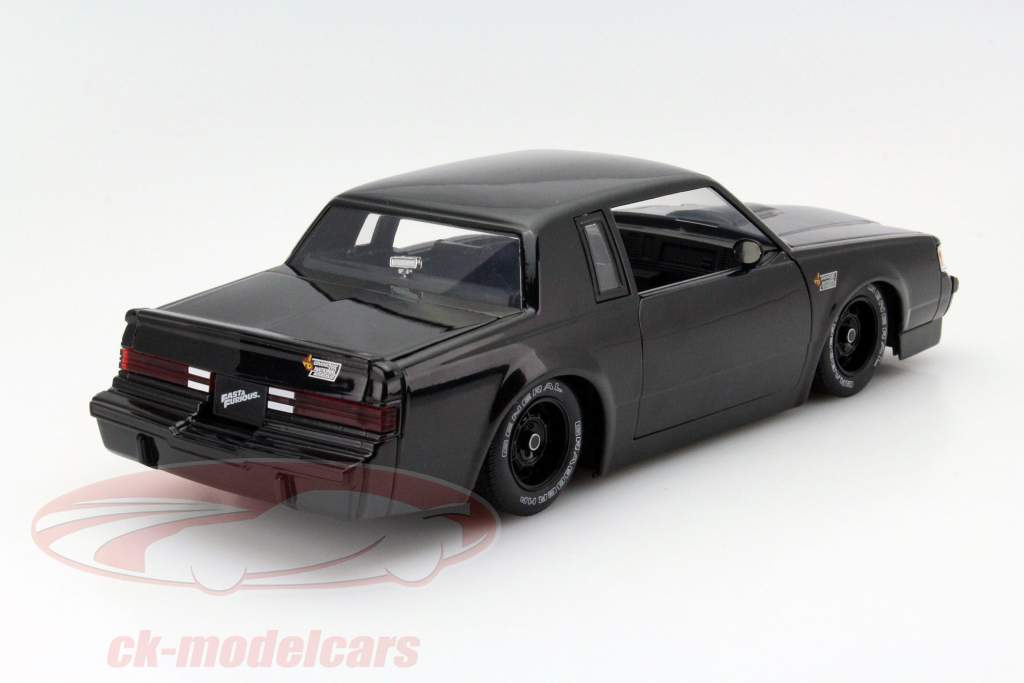 Dom's Buick Grand National Fast and Furious 黒 1:18 Jada Toys