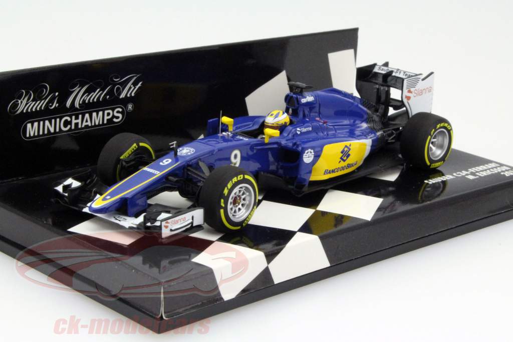 Marcus Ericsson Sauber C34 #9 Formula 1 2015 1:43 Minichamps