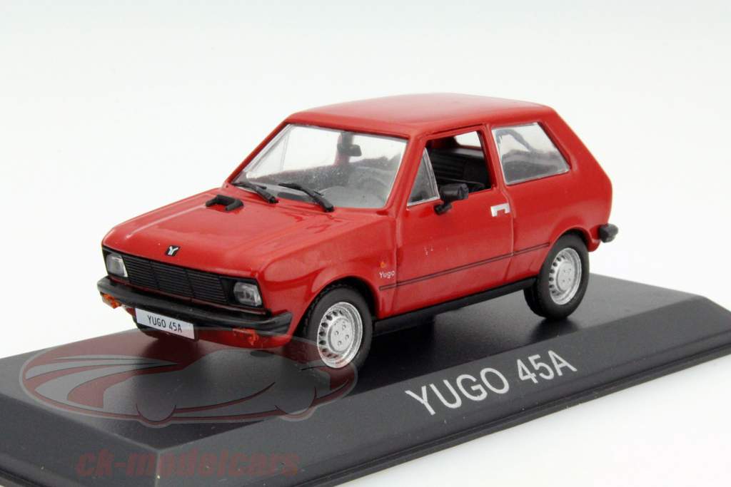 Yugo 45A 赤 1:43 Altaya
