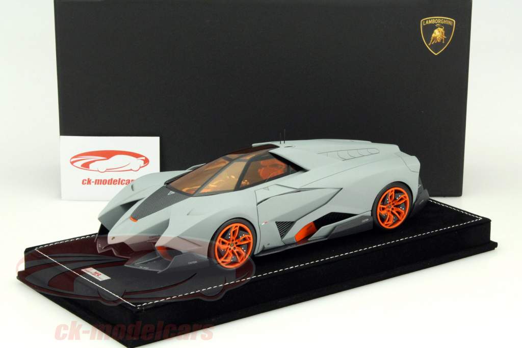 MR Models 1:18 Lamborghini Egoista grigio / arancione