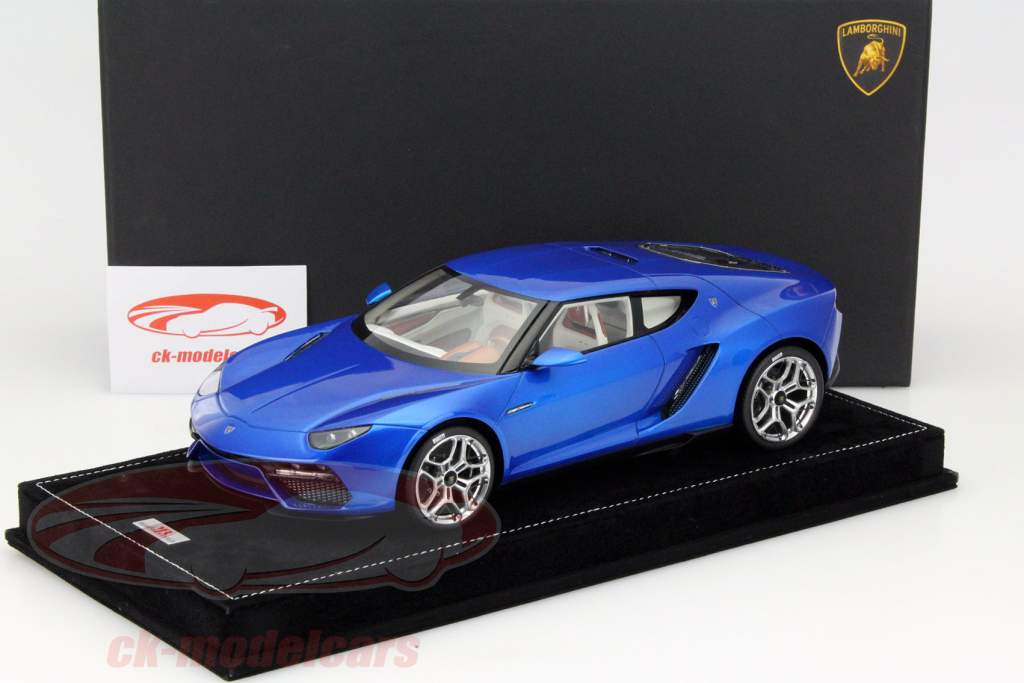Lamborghini Asterion LPI 910-4 blu 1:18 MR Models