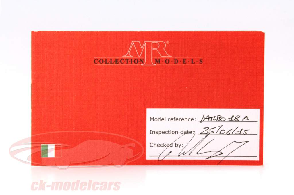 Lamborghini Asterion LPI 910-4 blauw 1:18 MR Models