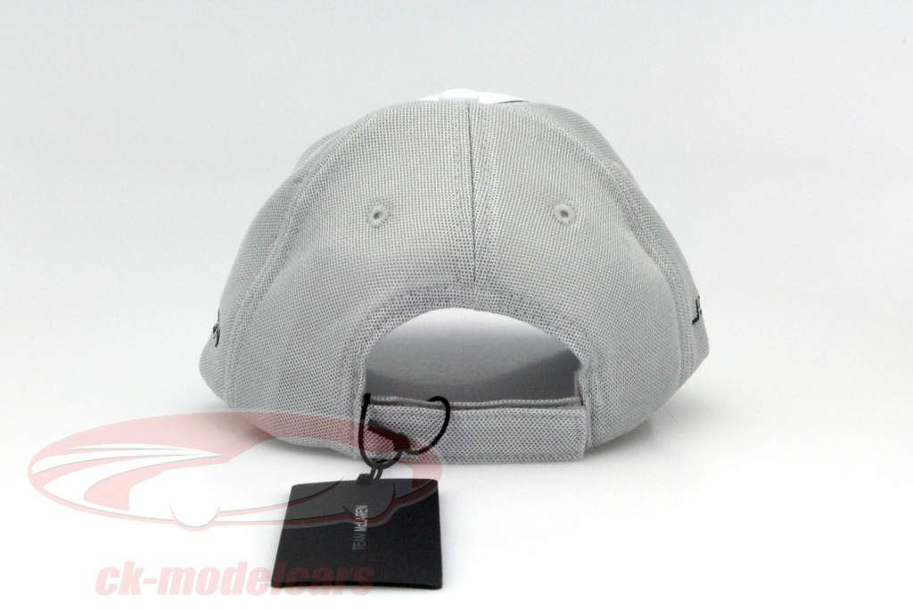 Jenson Button Driver Cap McLaren Mercedes 公式 1 2014 白 / 黑 / 灰