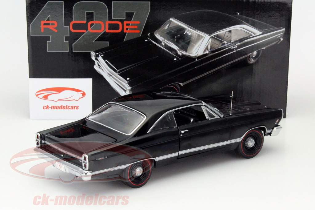 Ford Fairlane 427 R Code Año 1967 negro 1:18 GMP