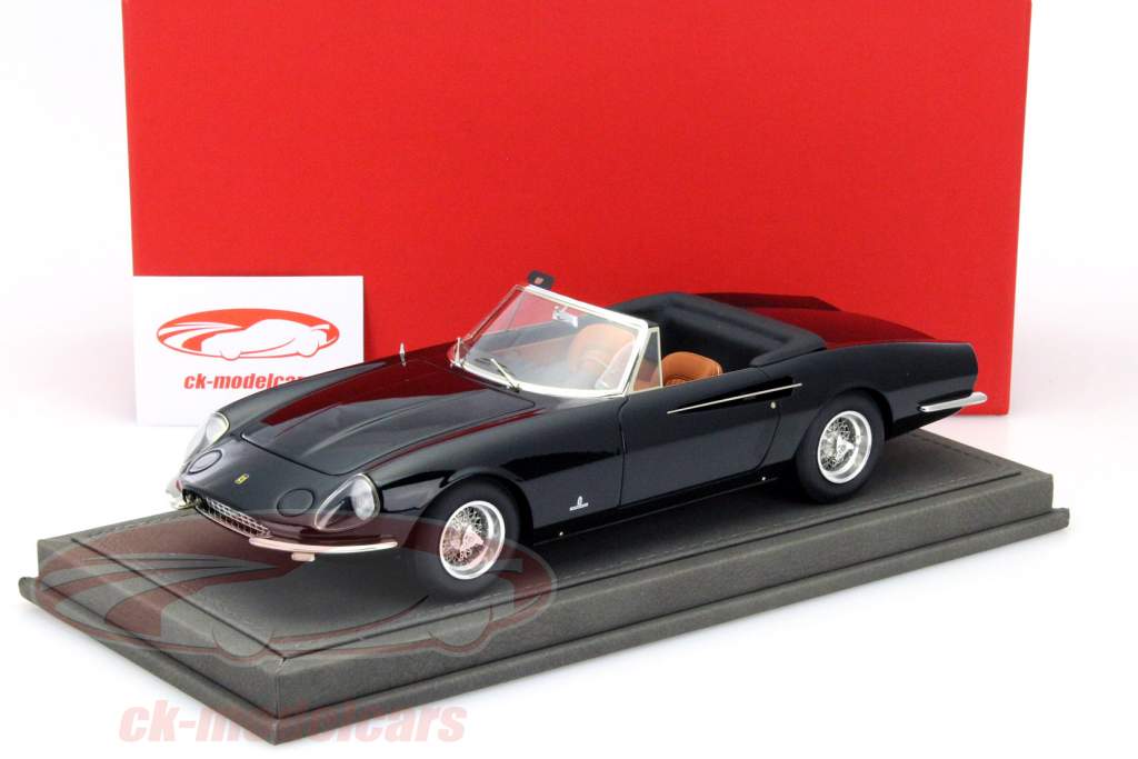 Ferrari 365 California イヤー 1966 黒 1:18 BBR