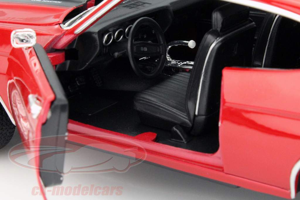 Dom's Chevrolet Chevelle SS 映画 Fast and Furious IV 2009 赤 1:18 Greenlight