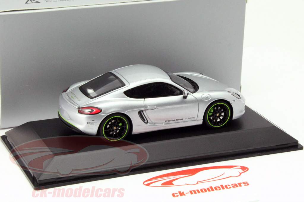 Porsche Cayman e argento 1:43 Spark