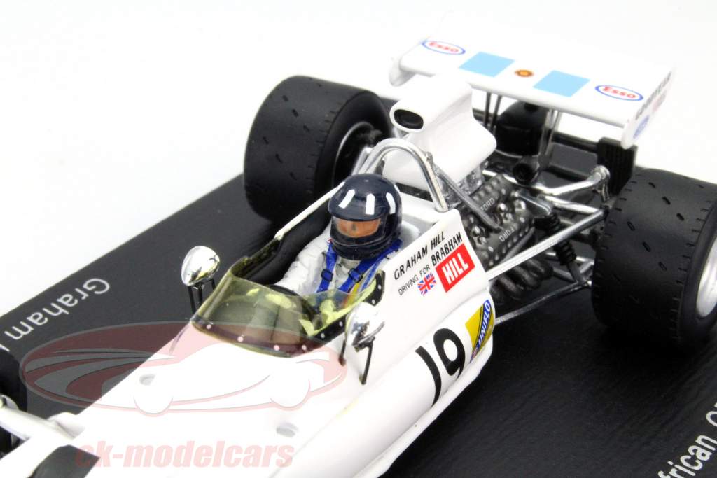 Graham Hill Brabham BT33 #19 Sudafrica GP Formula 1 1972 1:43 Spark