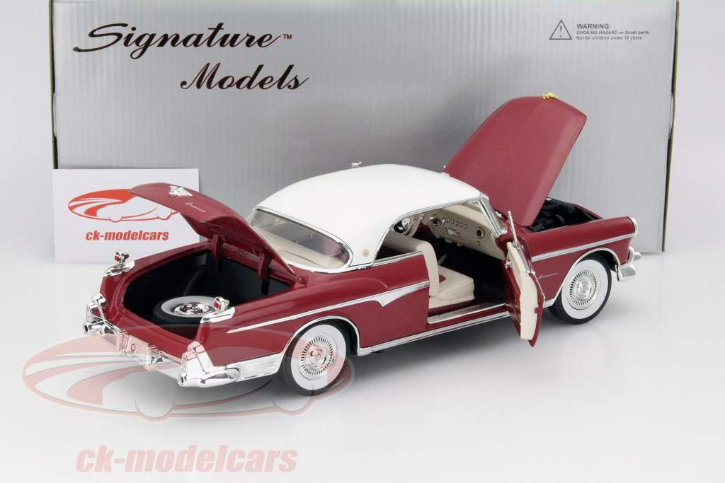 Chrysler Imperial 新年 1955 红 1:18 Signature Models