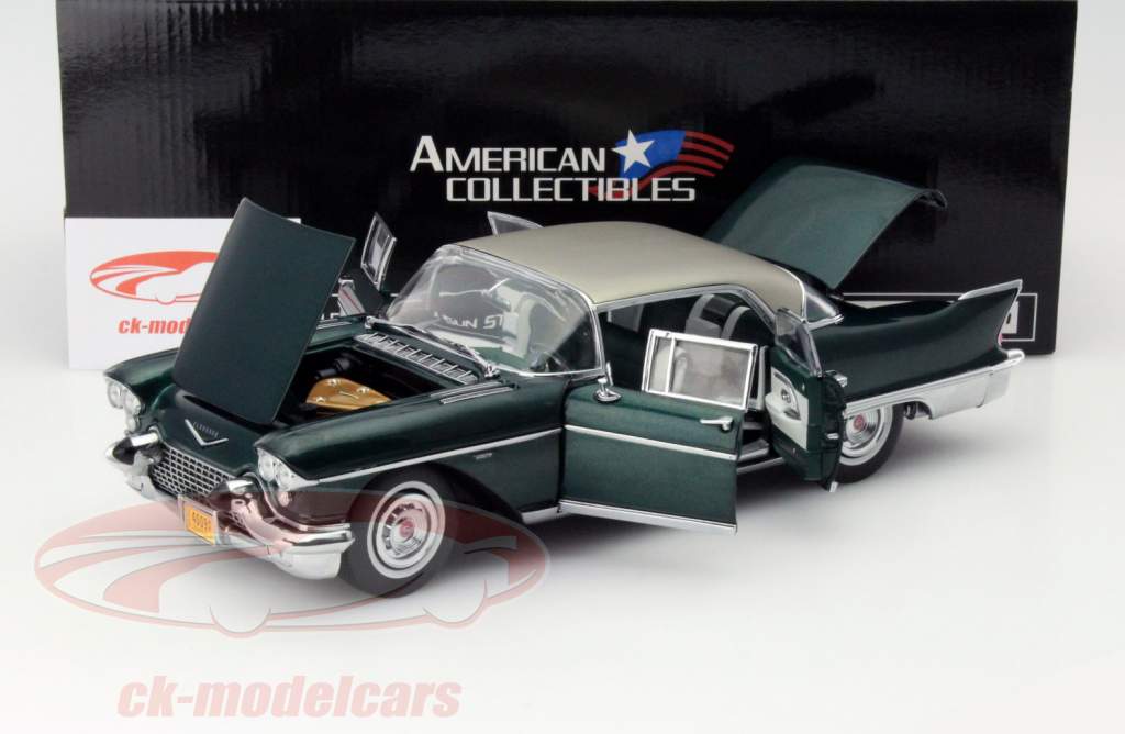 Cadillac Eldorado Brougham Ano 1957 verde 1:18 SunStar