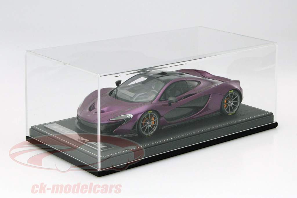 McLaren P1 Year 2015 purple metallic 1:18 Tecnomodel
