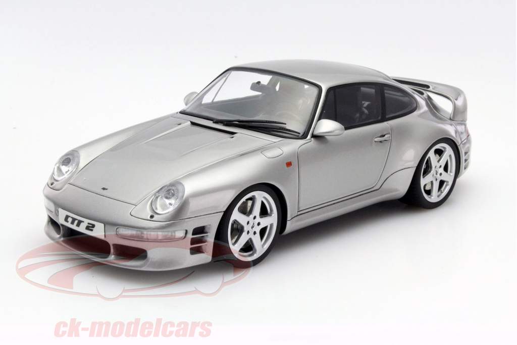 Porsche Ruf CTR 2 argent 1:18 GT-SPIRIT