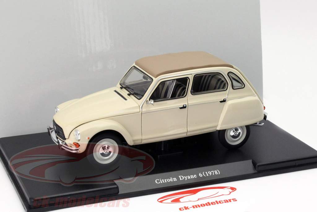 雪铁龙 Dyane 6 1978年 米色 1:24 Leo Models