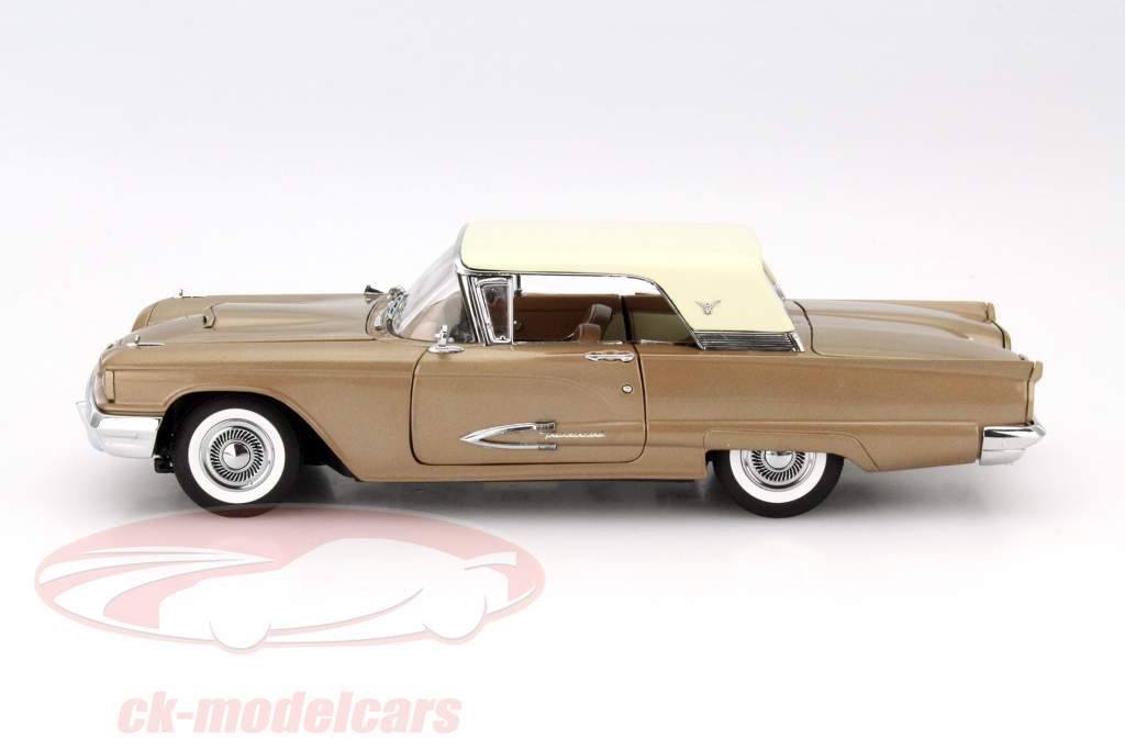 Ford Thunderbird Coupe 新年 1959 青铜 1:24 Danbury Mint
