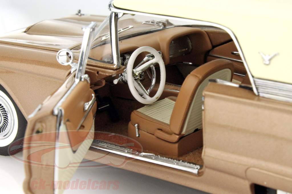 Ford Thunderbird Coupe Year 1959 bronze 1:24 Danbury Mint