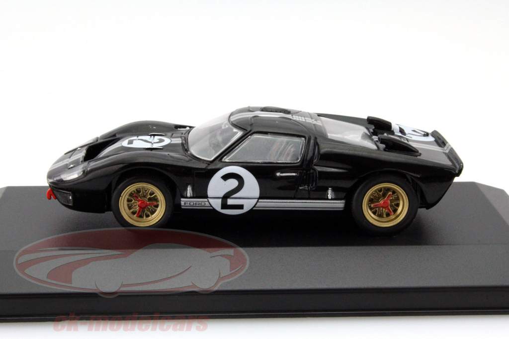 Ford GT 40 MK II #2 черный 1:43 Altaya