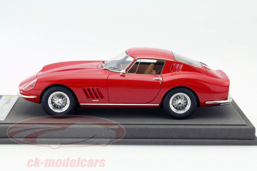 Ferrari 275 GTB Jaar 1966 rood 1:18 BBR
