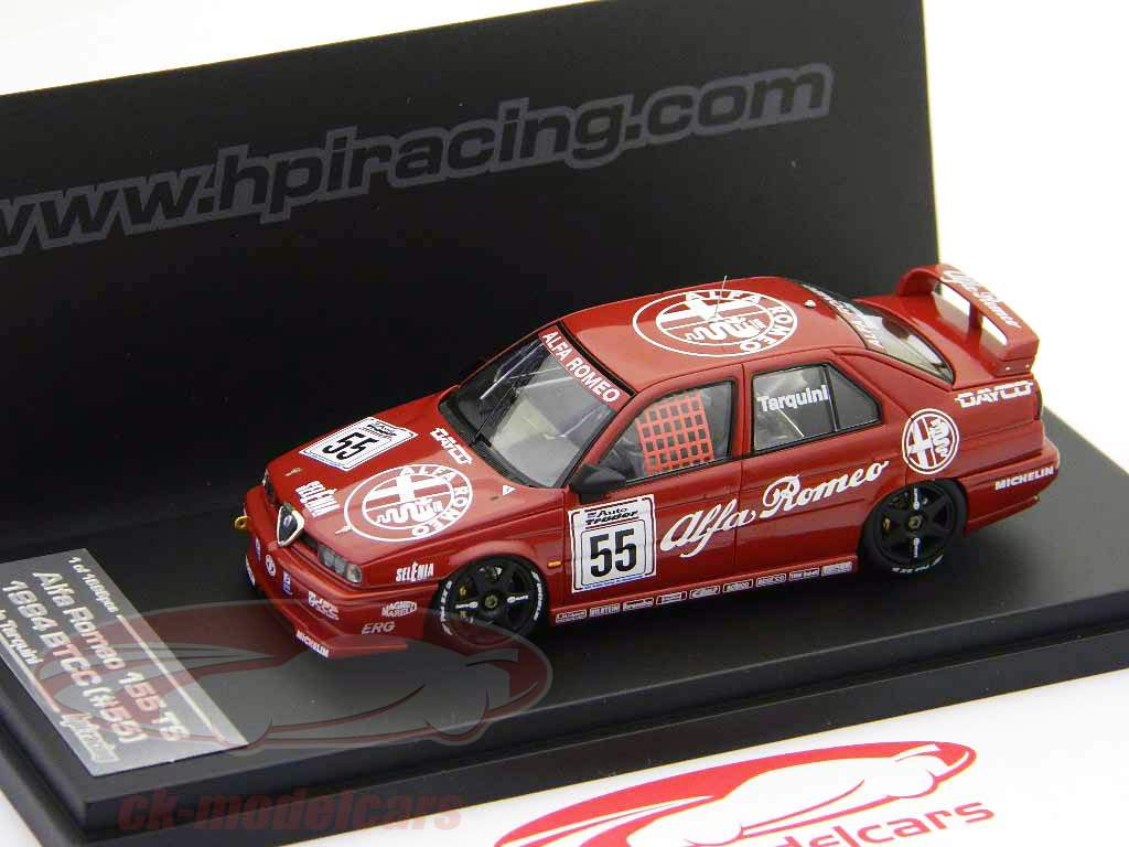 hpi アルファロメオ　1994 BTCC HPI 1/43 Alfa Romeo 155 Ts SilverStone #56 BTCC 1994 DTM