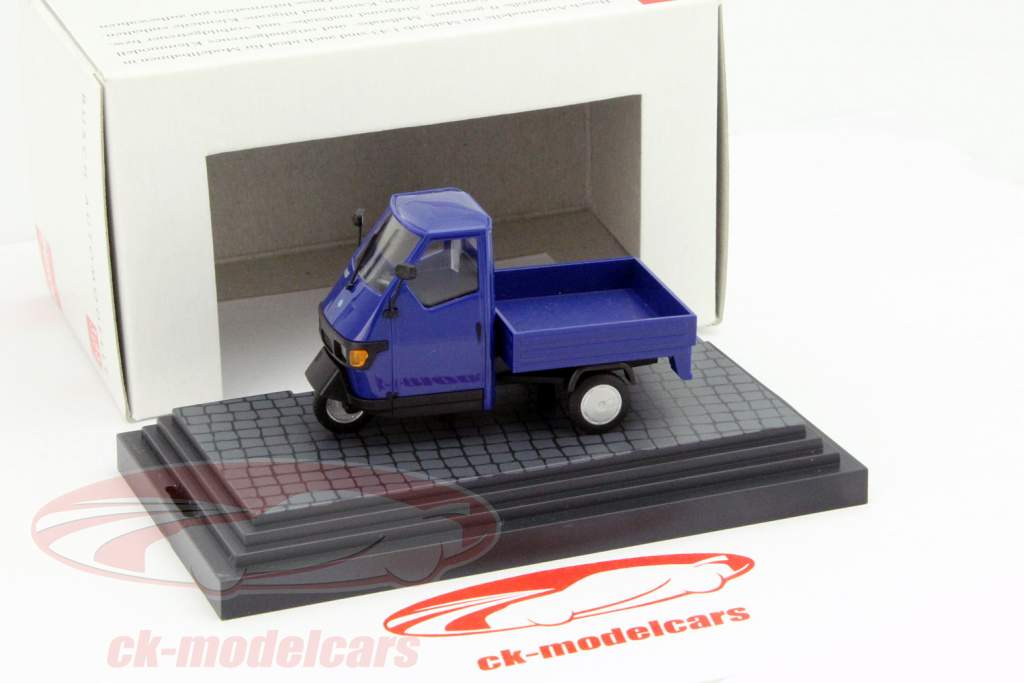 比亚乔 Ape 50 深蓝色 1:43 德国普旭 Busch