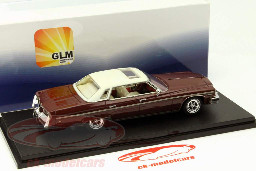 Buick Electra 225 Year 1976 red metallic 1:43 GLM