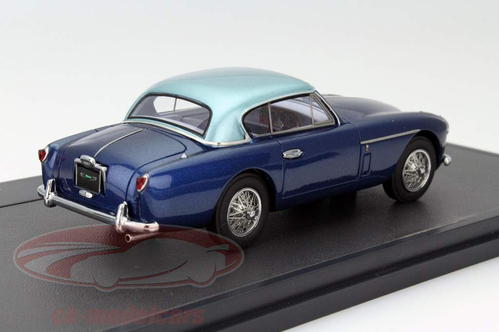Aston Martin DB2/4 FHC Notchback Baujahr 1955 blau 1:43 Matrix