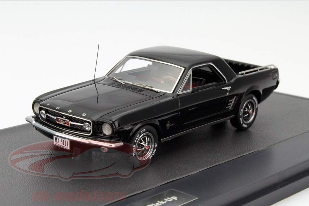 Ford Mustang Mustero Pick Up År 1966 sort 1:43 Matrix