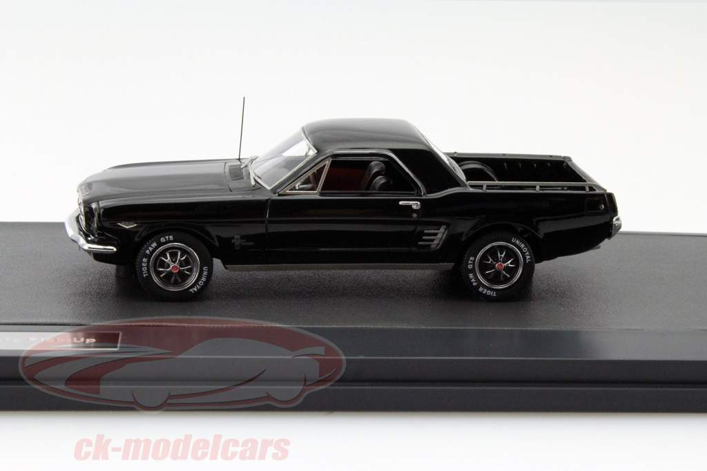 Ford Mustang Mustero Pick Up År 1966 sort 1:43 Matrix