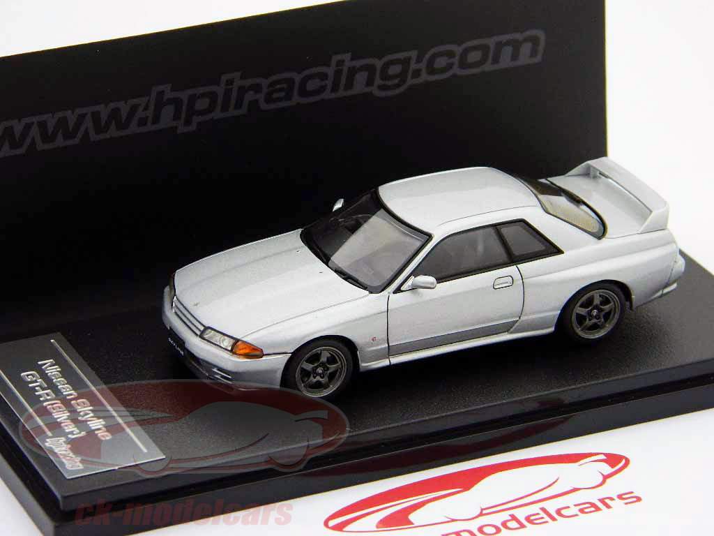 日产Skyline GT-R（R32）银1:43 HPI