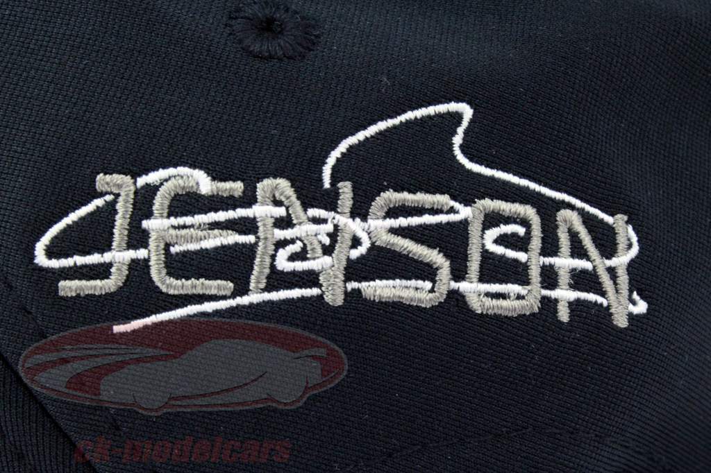 Jenson Button Chauffeur Capuchon Formule 1 2015 Curved Pic Capuchon noir / blanc