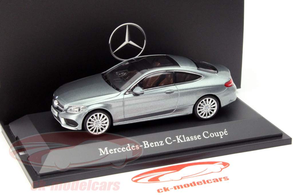 Mercedes-Benz C-Class (C205) Coupe selenite Grey 1:43 Kyosho