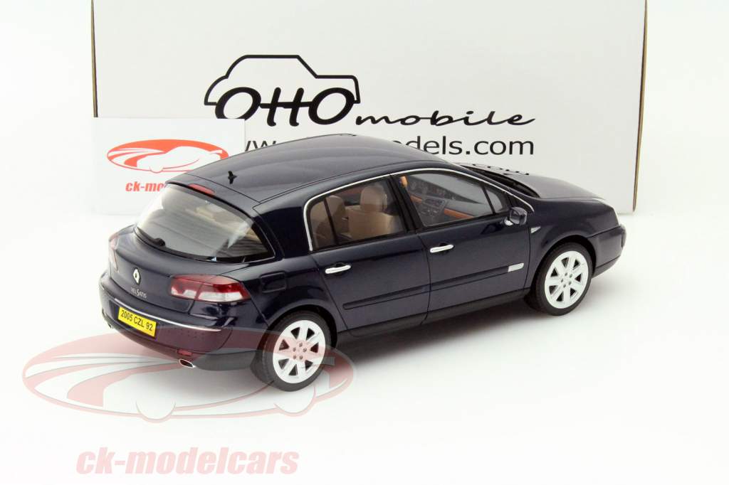 雷诺威赛帝3.5 V6 2005年 深蓝色 1:18 OttOmobile