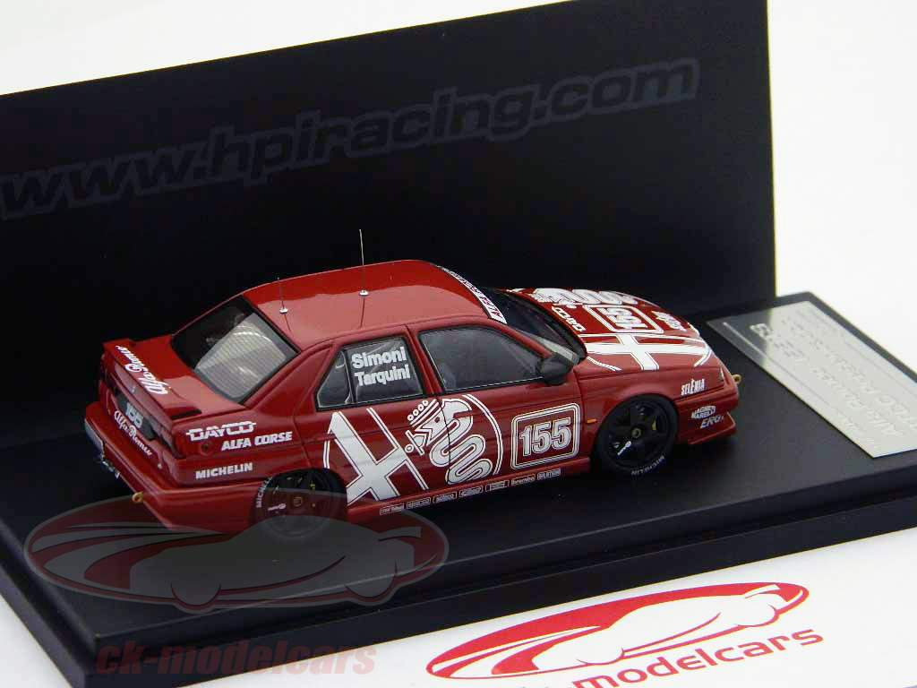 HPI 1:43 Alfa Romeo 155TS #155 Presentation BTCC Silverstone