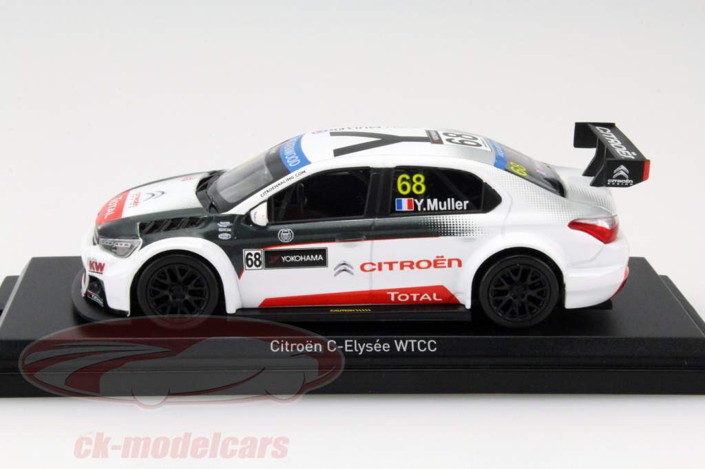 雪铁龙C-爱丽舍 WTCC #68 世界房车锦标赛2015 车手:伊万·穆勒1:43 诺威尔 Norev