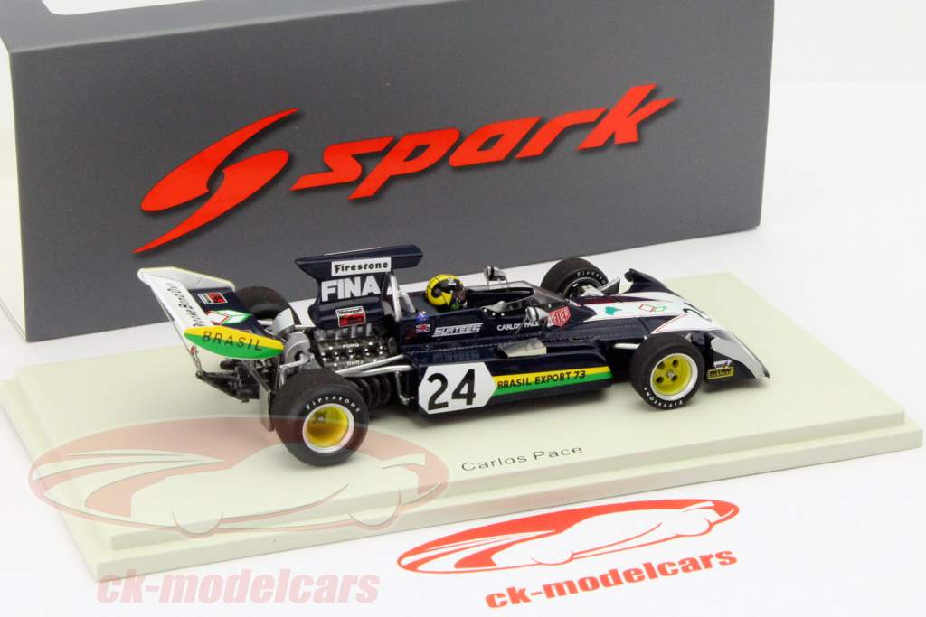 Carlos Pace Surtees TS14A #24 3 ° Austria GP Formula 1 1973 1:43 Spark