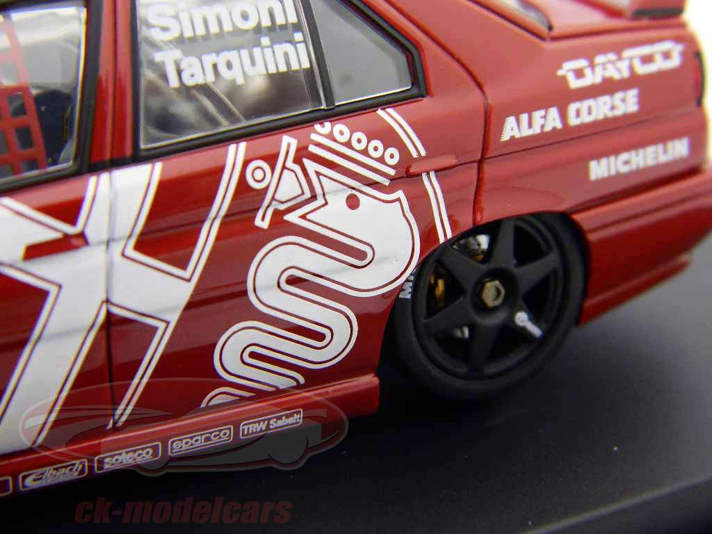 Alfa Romeo 155TS N° 155 Présentation Silverstone BTCC 1994 1:43 HPI