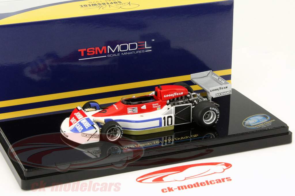 Ronnie Peterson March 761 #10 Holland GP formula 1 1976 1:43 TrueScale