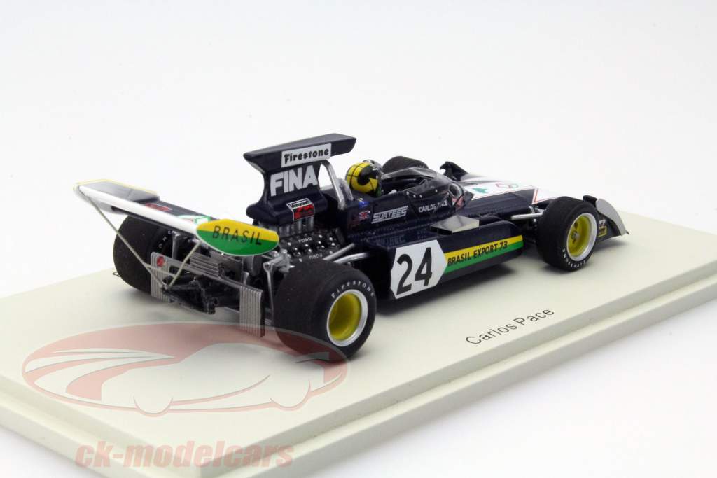 Carlos Pace Surtees TS14A #24 3 ° Austria GP Formula 1 1973 1:43 Spark