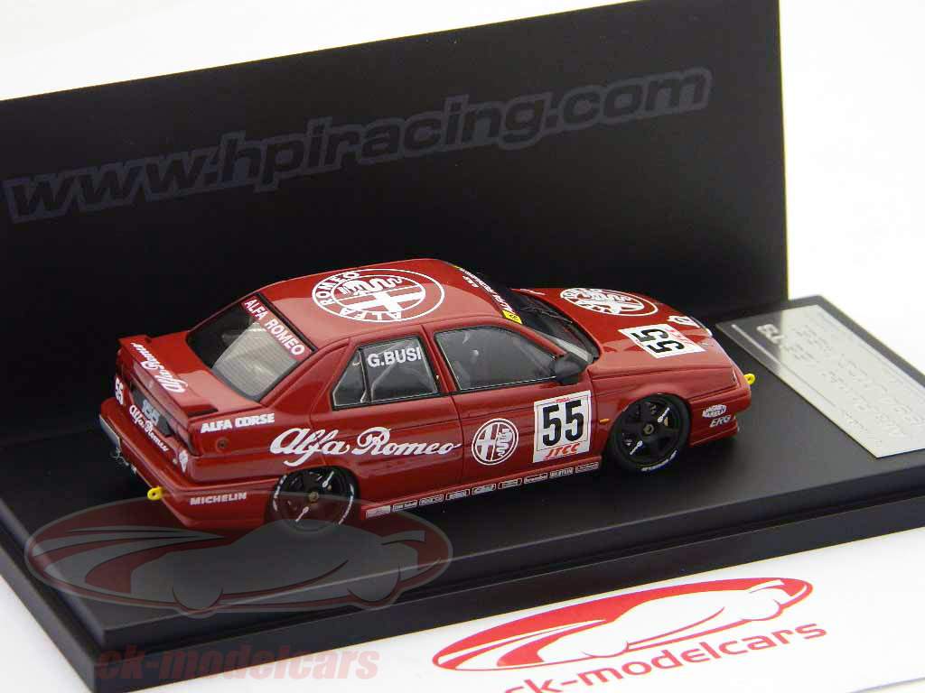 Alfa Romeo 155TS N° 55 JTCC Silverstone 1994 1:43 HPI