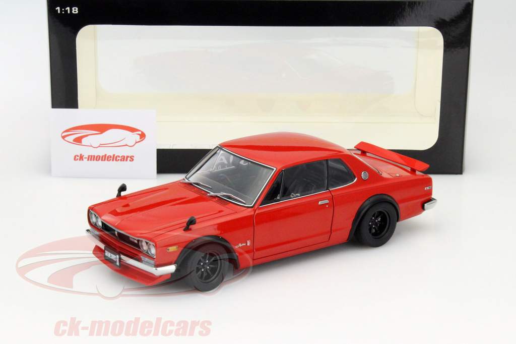 Nissan Skyline GT-R (KPGC10) Tuned Version rosso 1:18 AUTOart