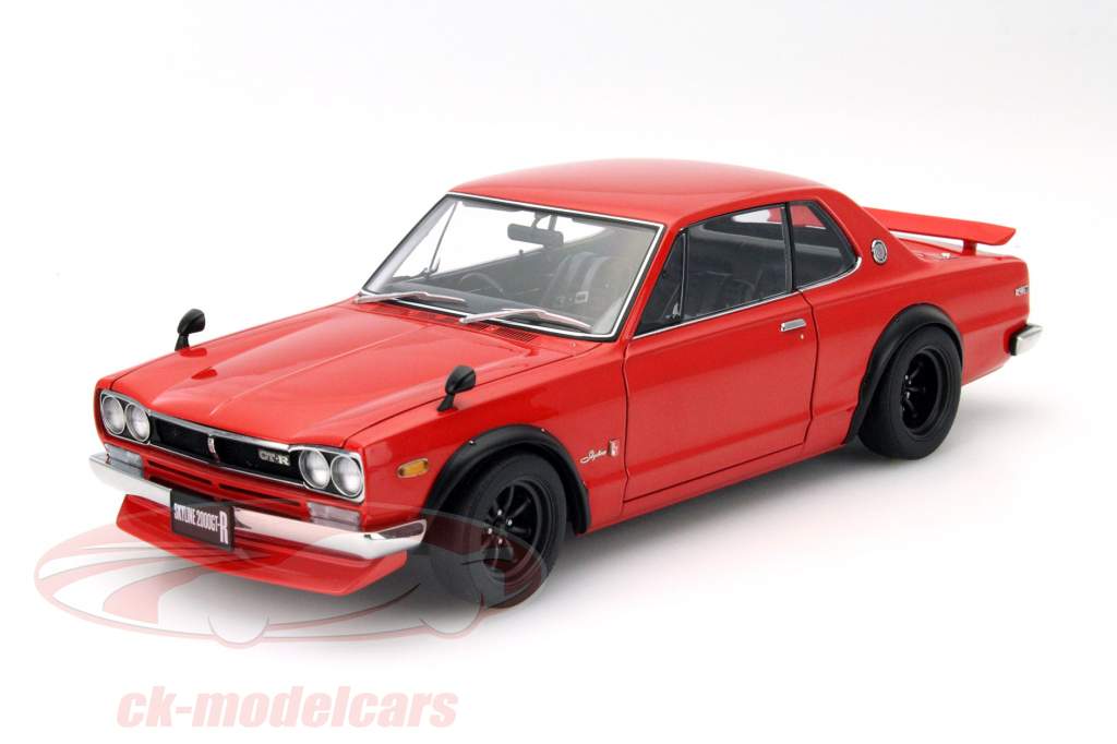 Nissan Skyline GT-R (KPGC10) Tuned Version rosso 1:18 AUTOart