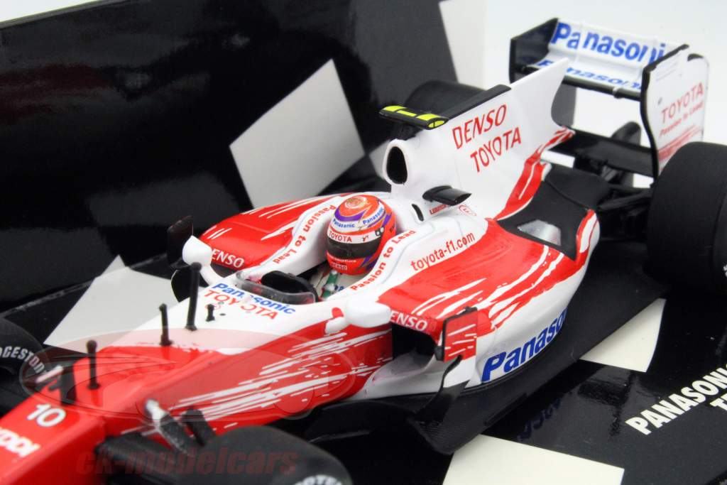 Minichamps 1:43 Kamui Kobayashi Toyota TF109 #10 Abu Dhabi