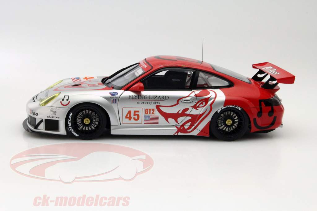 AUTOart 1:18 ポルシェ911（996）GT3 RSRリザードALMSのGT2 2006