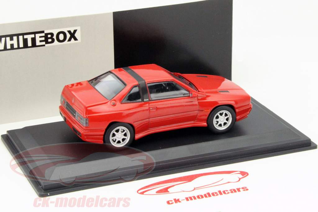 玛莎拉蒂 Shamal 两门双座跑车 红色1:43 WhiteBox