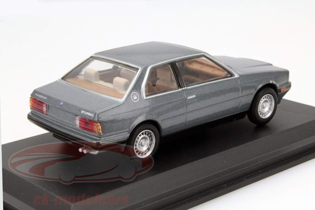 Maserati Biturbo grau metallic 1:43 WhiteBox