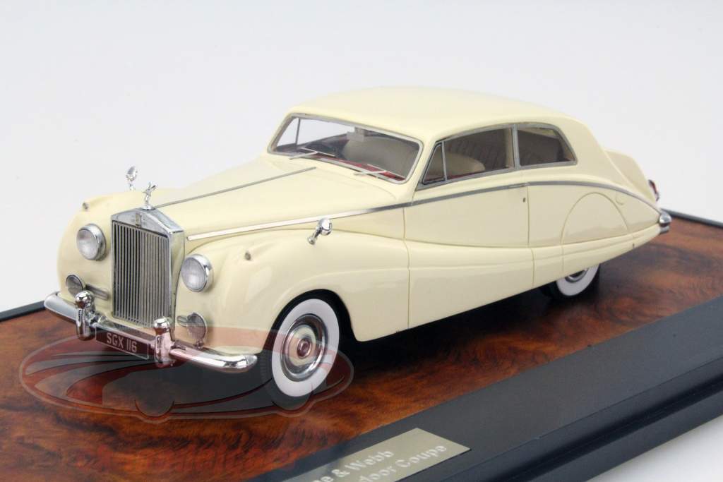 Rolls Royce Silver Cloud Freestone & Webb Coupe År 1961 polish 1:43 Matrix