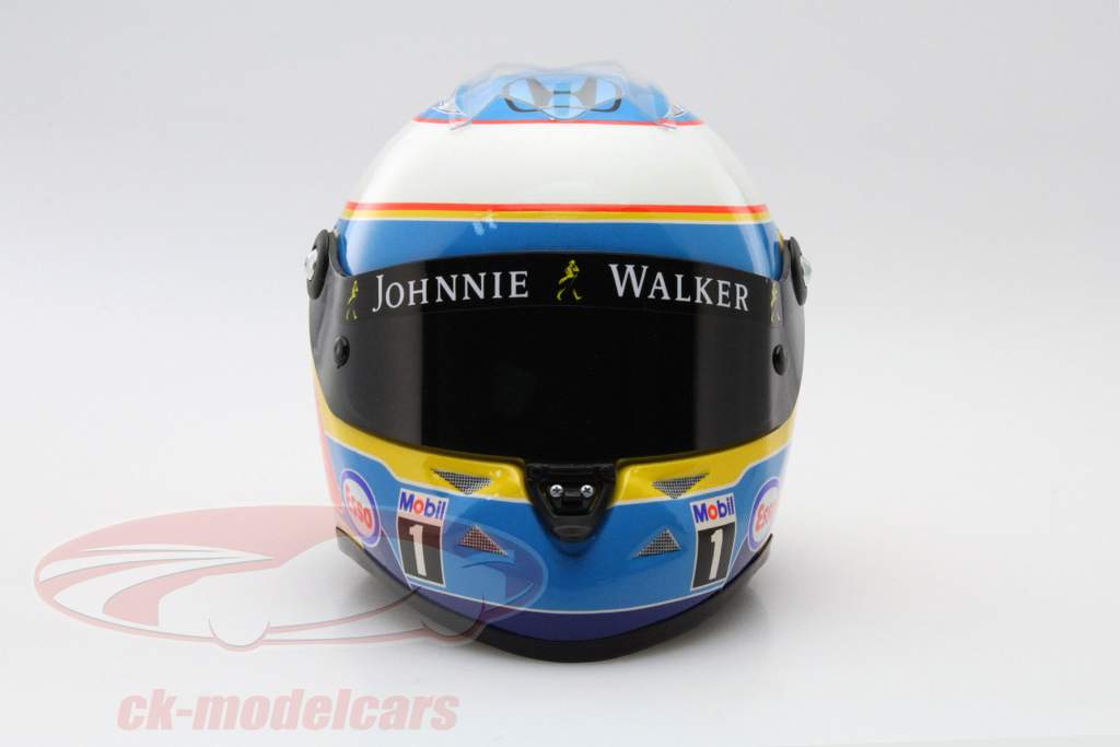 车手:费尔南多·阿隆索~迈凯轮MP4-30 F1 2015年 赛车头盔 1:2 舒伯特 Schuberth