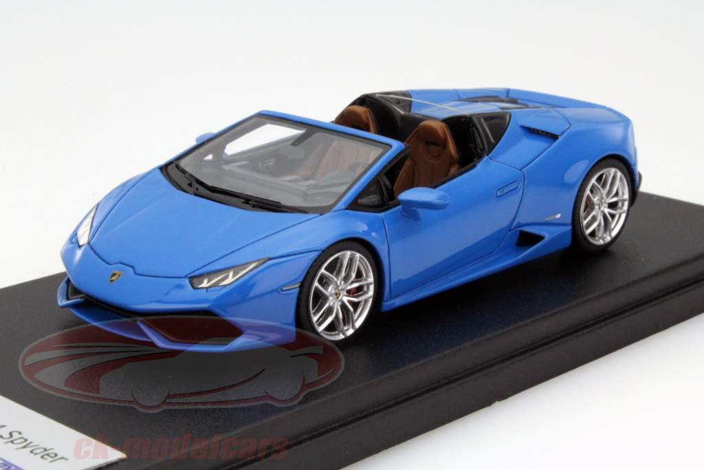 兰博基尼 乌拉坎LP610-4 Spyder 蓝色 1:43 LookSmart