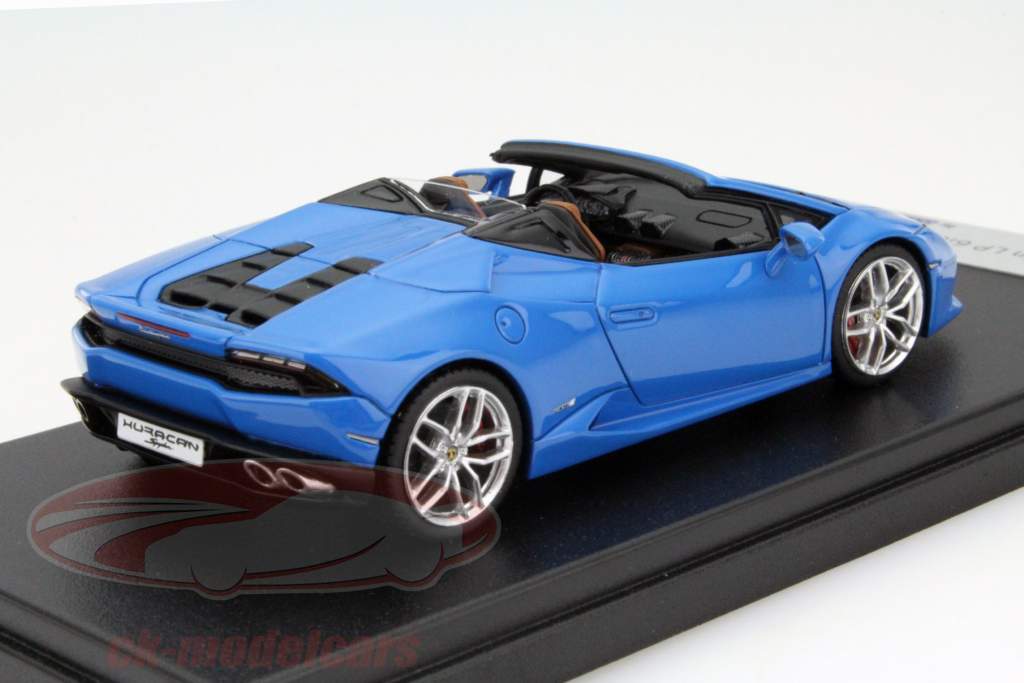 兰博基尼 乌拉坎LP610-4 Spyder 蓝色 1:43 LookSmart