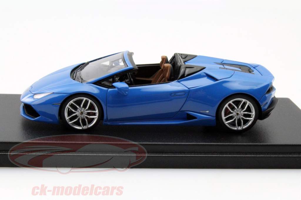 兰博基尼 乌拉坎LP610-4 Spyder 蓝色 1:43 LookSmart