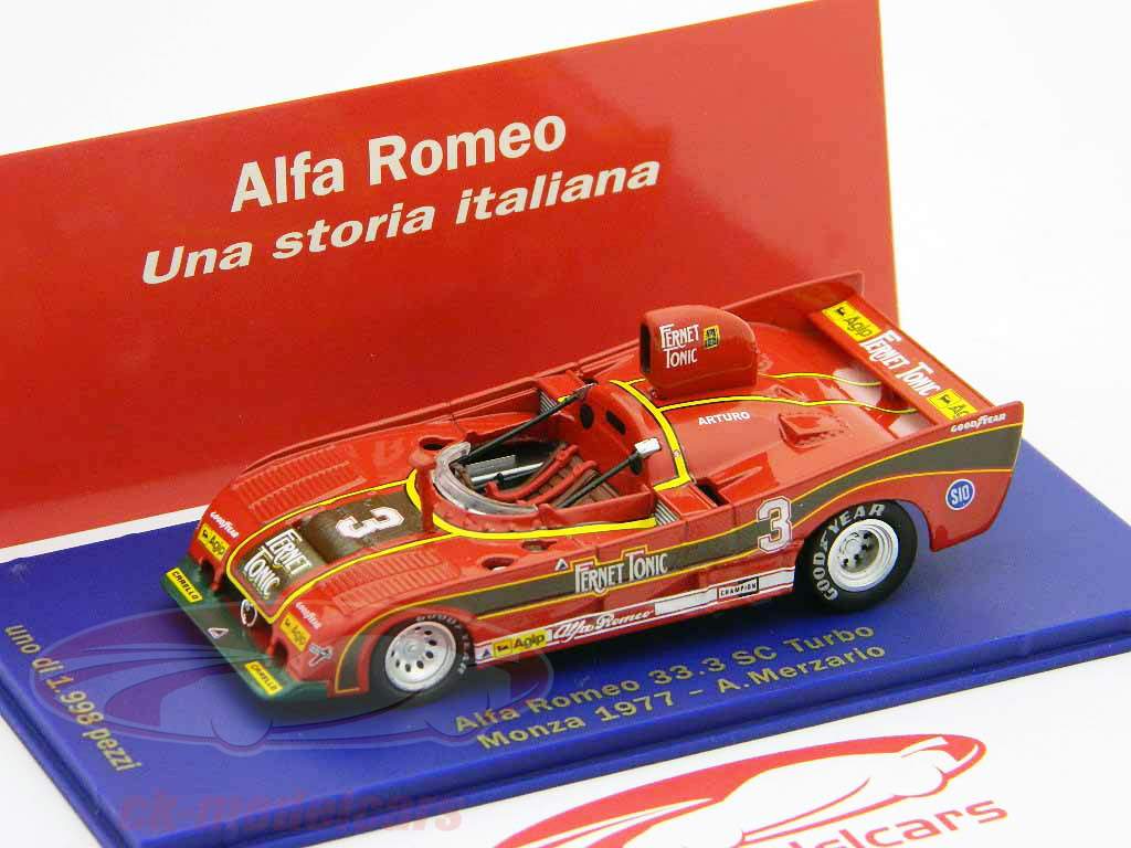 アルファロメオ33.3 SCターボ＃3モンツァ1977 1時43分、M4